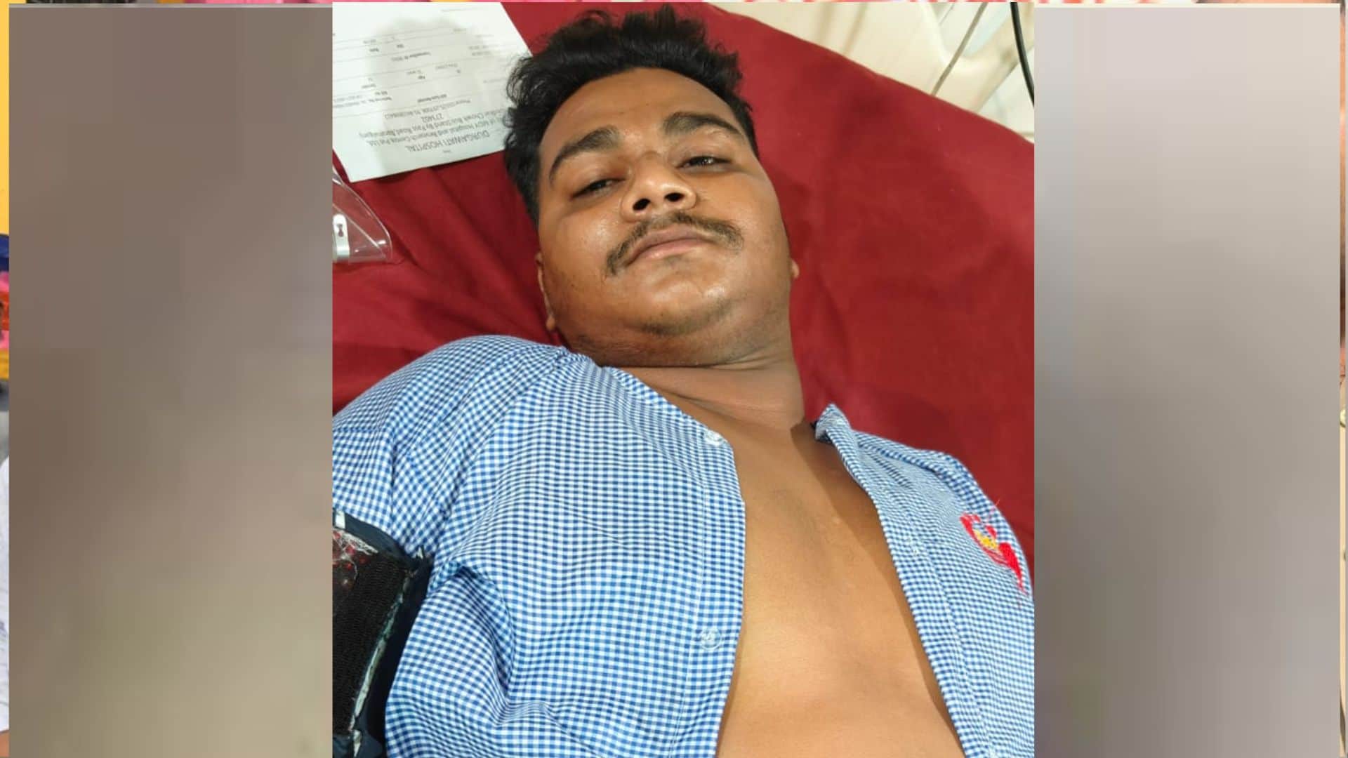 घायल युवक