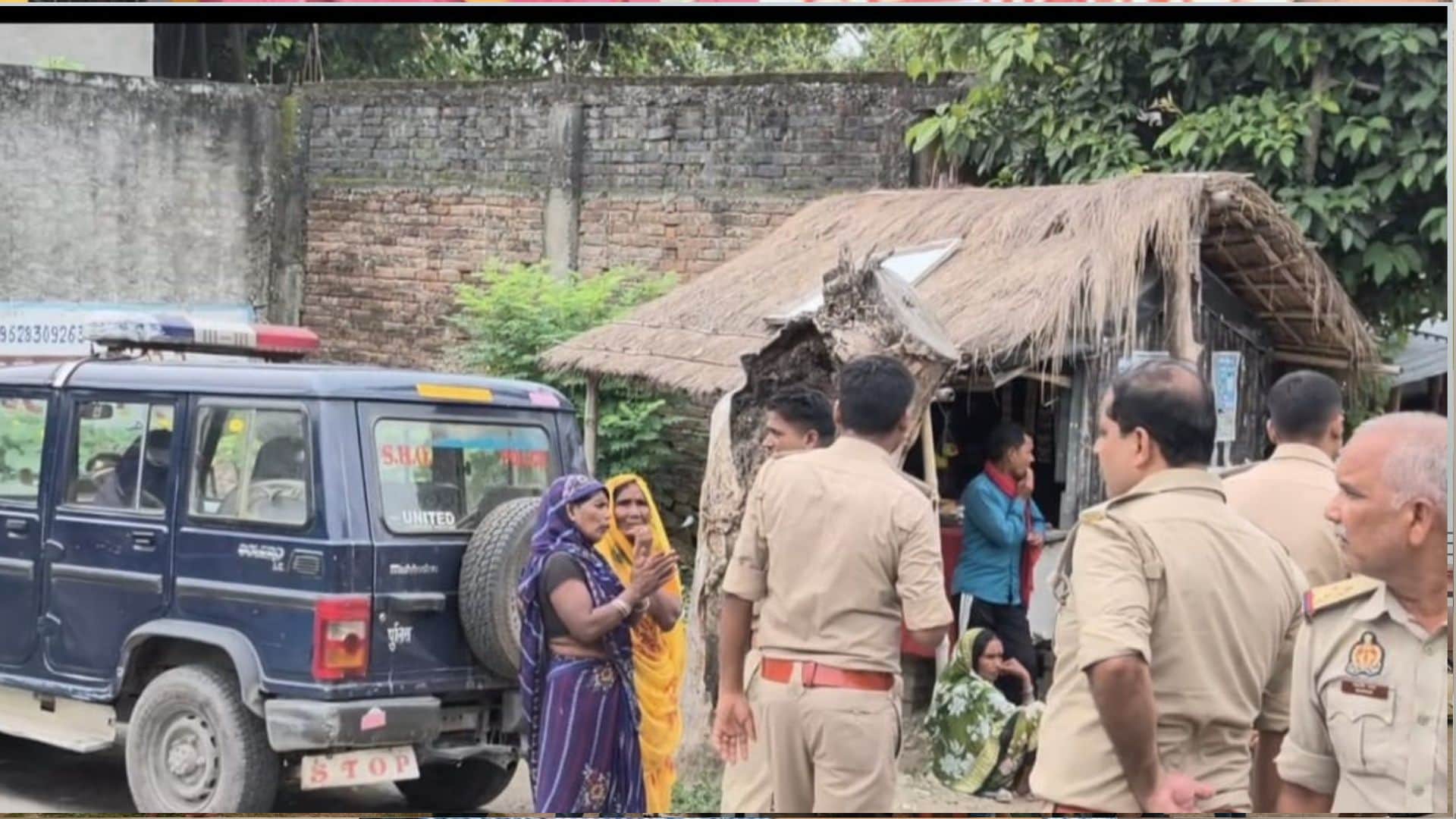 शव मिलने की सूचना पर पहुंची पुलिस