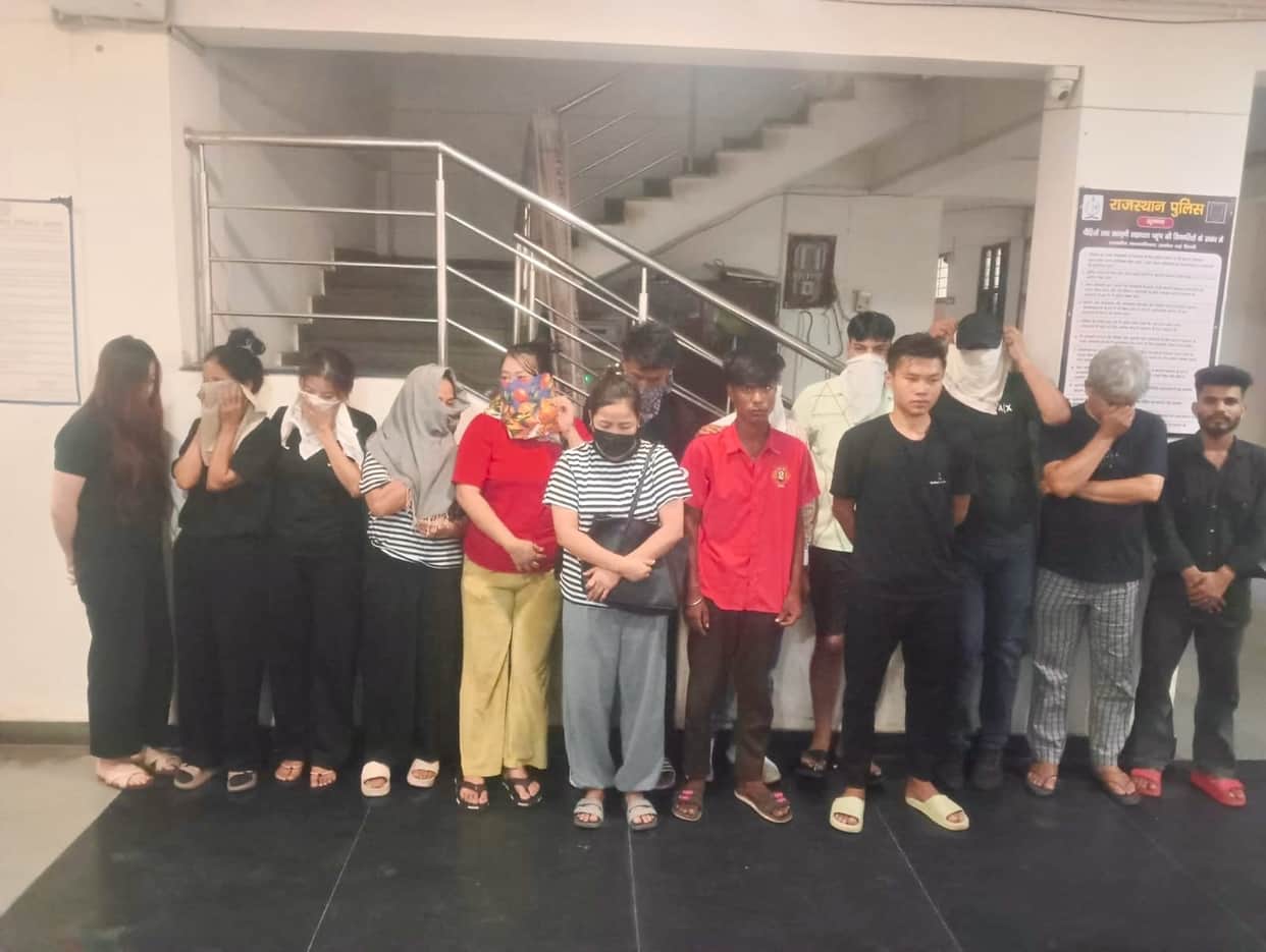 Jaipur Police Seeks Sealing of Four Spa Centres After Raid, 13 Arrested