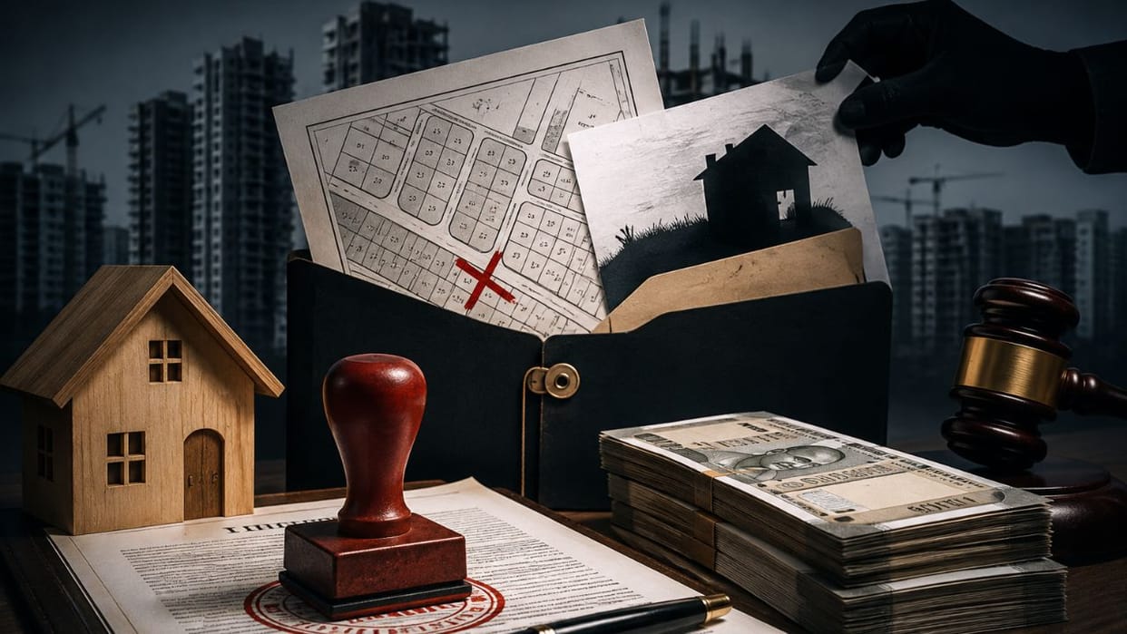 Staff fraudulently sold company plot worth rs 19 crore in Ghaziabad