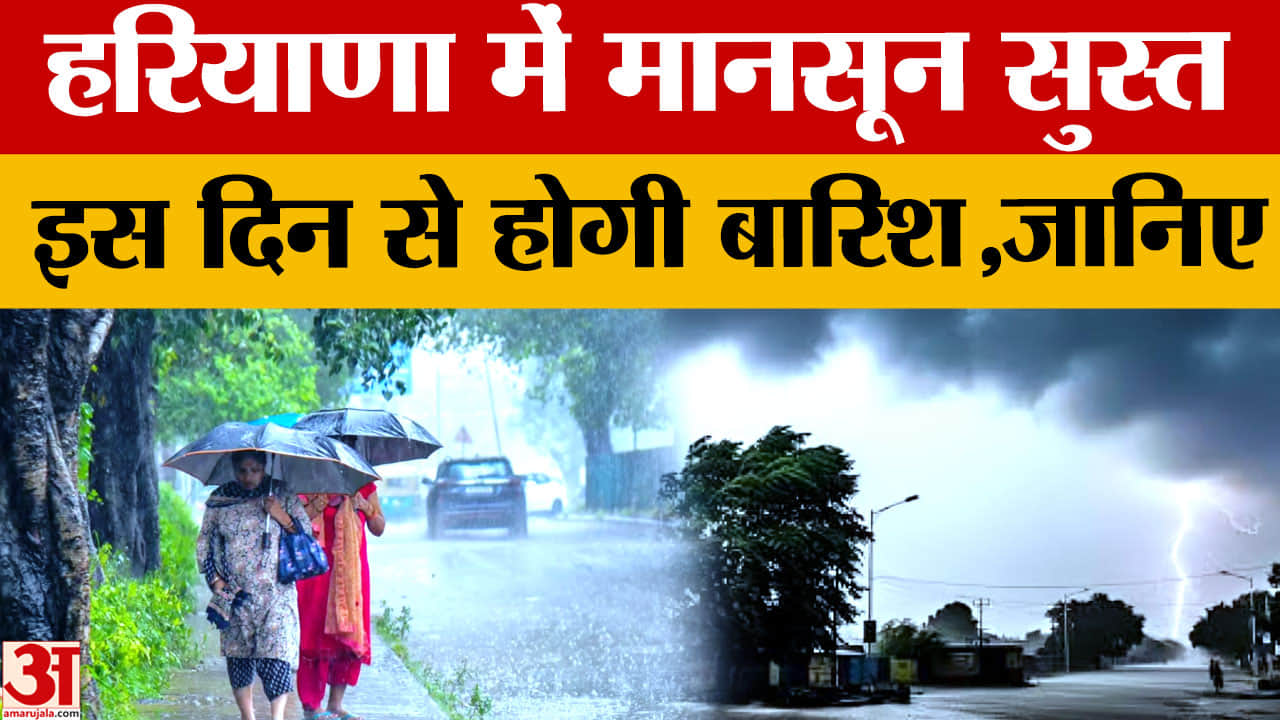 हरियाणा में 3-4 अगस्त को बारिश के आसार, 5 से 7 अगस्त तक फिर मानसून ब्रेक की संभावना