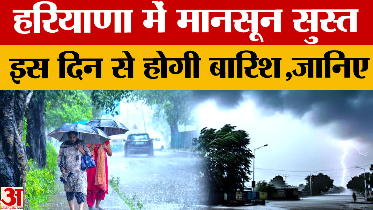 हरियाणा में 3-4 अगस्त को बारिश के आसार, 5 से 7 अगस्त तक फिर मानसून ब्रेक की संभावना