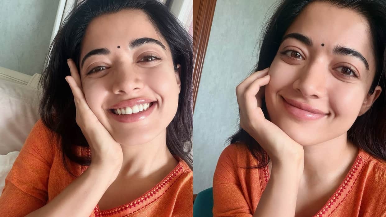 Rashmika Mandanna breaks silence on her recent injury during a dance shoot for Mysaa Shares Health Update