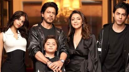 shahrukh khan spotted with family in London hiding his bleached hair look from king