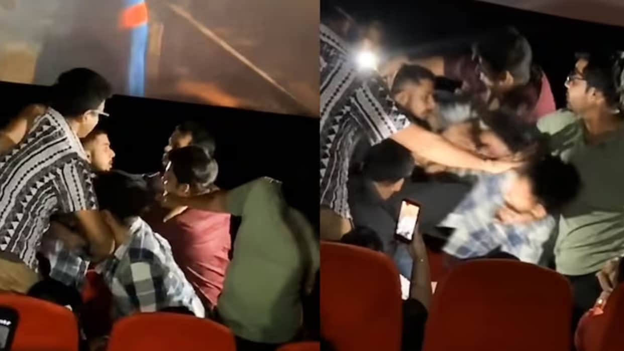 spider man brand new day spoiler sparks fight inside theatre video