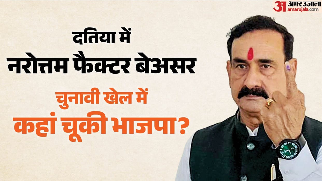 Datia Defeat: Did Narottam Mishra's Influence Fail or Did BJP's Strategy Misfire