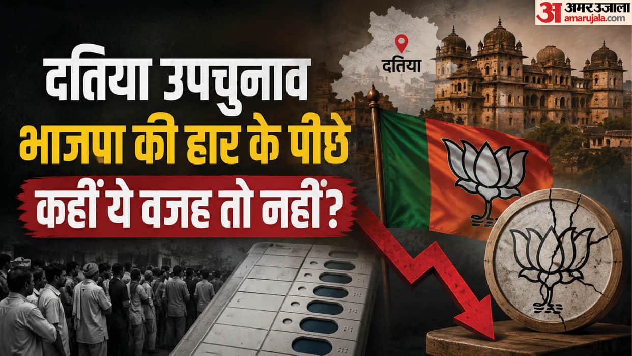 : Datia By Eletion Result 2026 Congress Victory Raises Questions Over BJP Strategy MP News in Hindi
