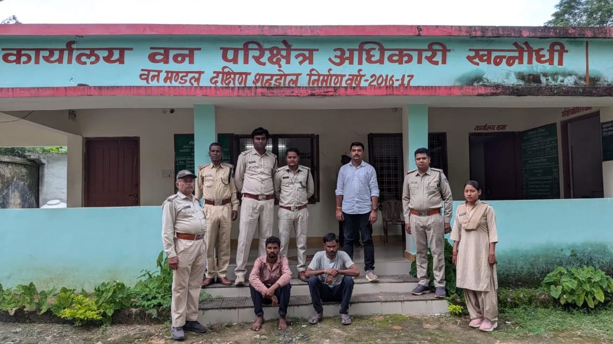 MP News: शहडोल में चीतल के अवैध शिकार का खुलासा, घर में पक रहा था मांस; दो आरोपी गिरफ्तार