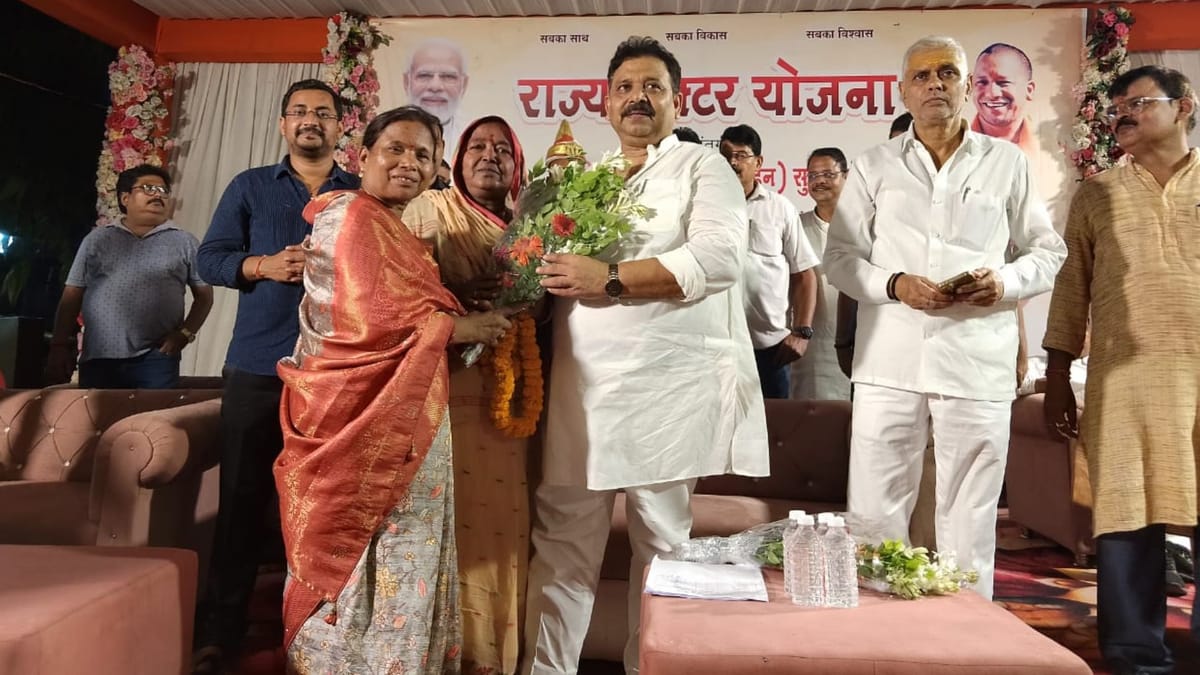 UP News: 24.42 करोड़ की चार विकास परियोजनाओं का शिलान्यास, 60 कॉलोनियों में बिछेगी नई सीवर लाइन