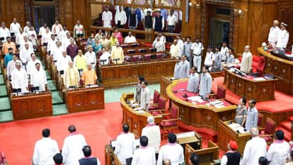 UP Monsoon Session: SP creates uproar, chants "Donation thieves, step down"; Deputy CM Keshav Maurya responds;