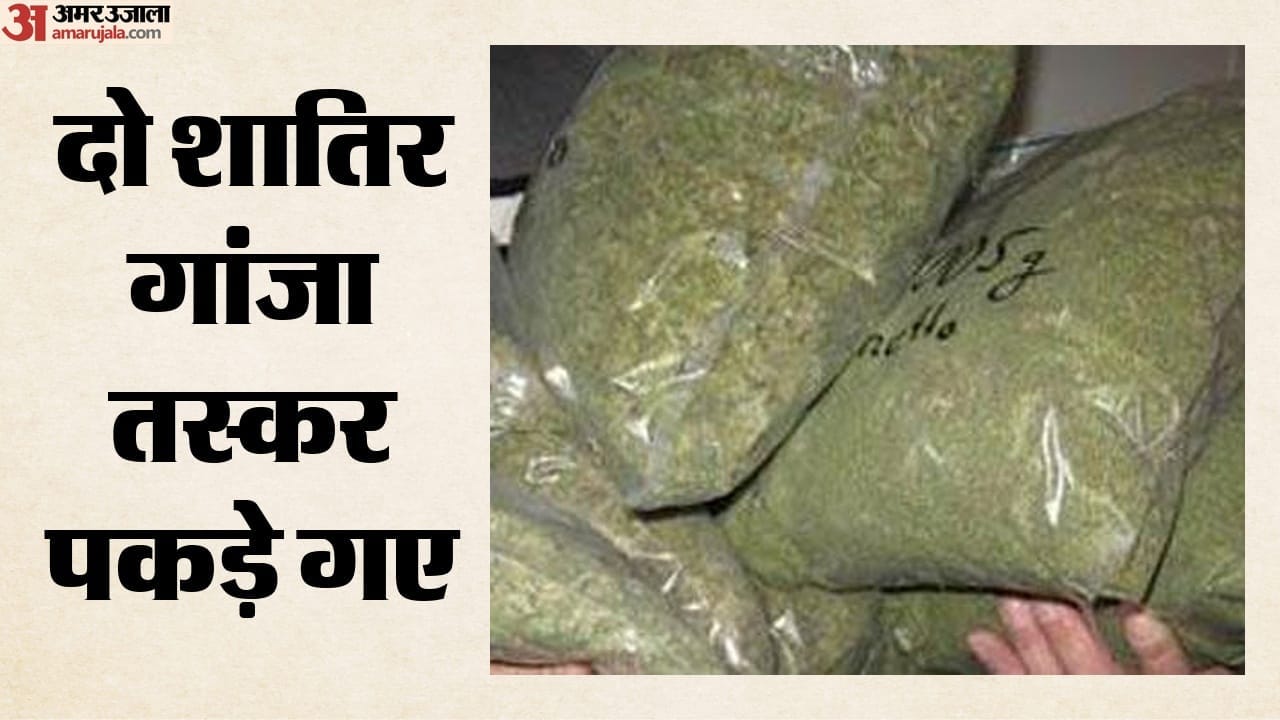 21 किलो गांजा के साथ दो गिरफ्तार