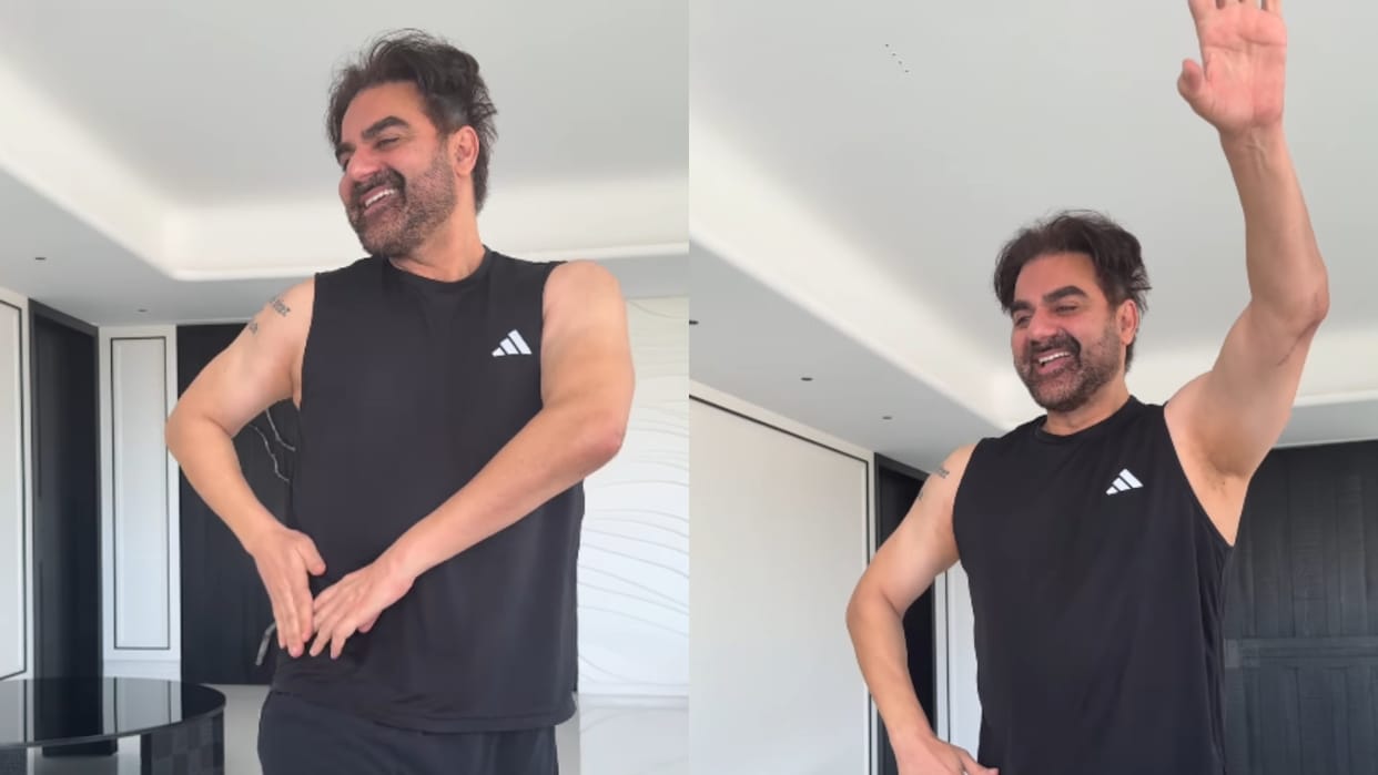 Sshura Khan Shares Husband Arbaaz Khan Funny dance video On His Birthday pens emotional Post