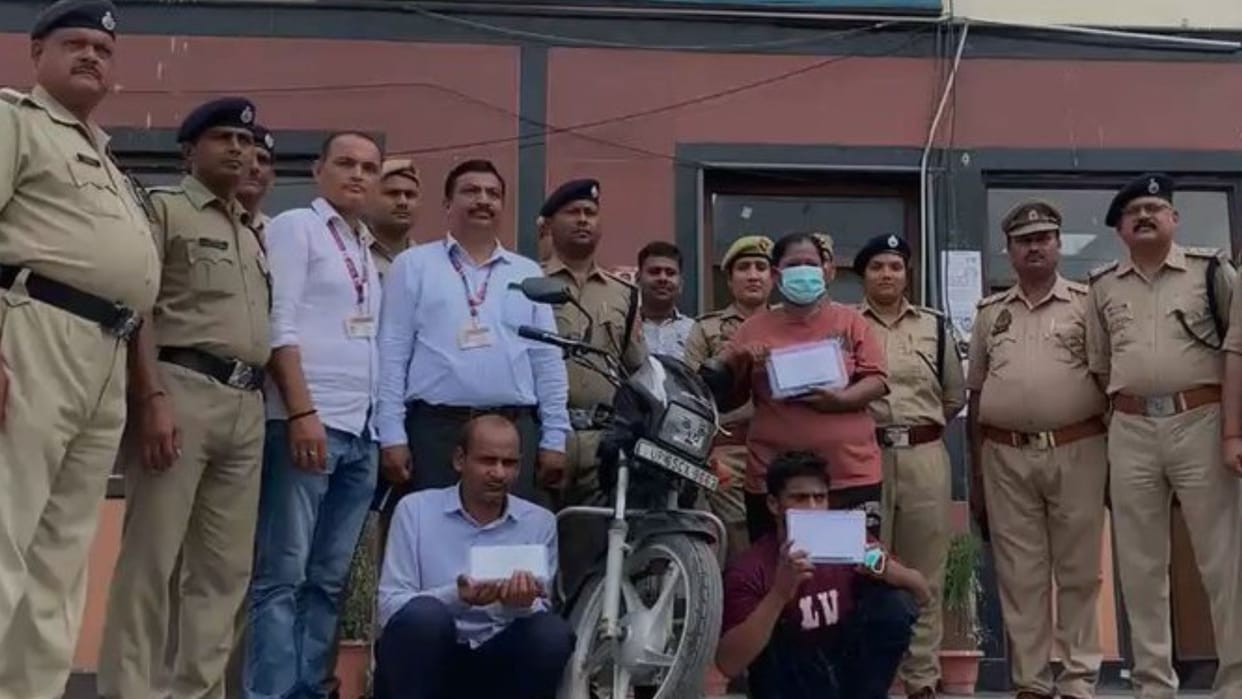 Theft gang busted in Varanasi Three arrested including young Nepali man and woman