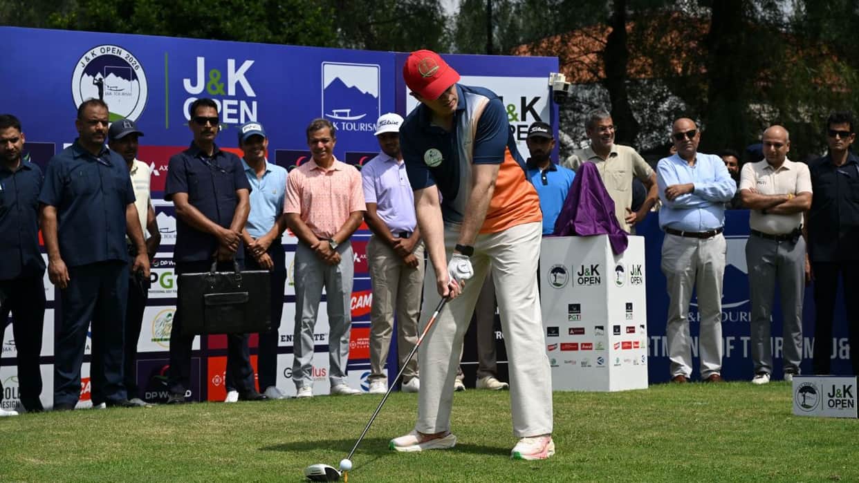 Golf important part of overall tourism promotion in CM Abdullah Srinagar