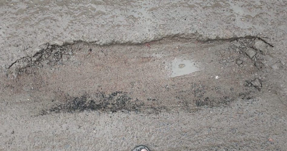 Kanpur Metro repair work washed away by rain patchwork on the Double Pullia Vijayanagar route fails