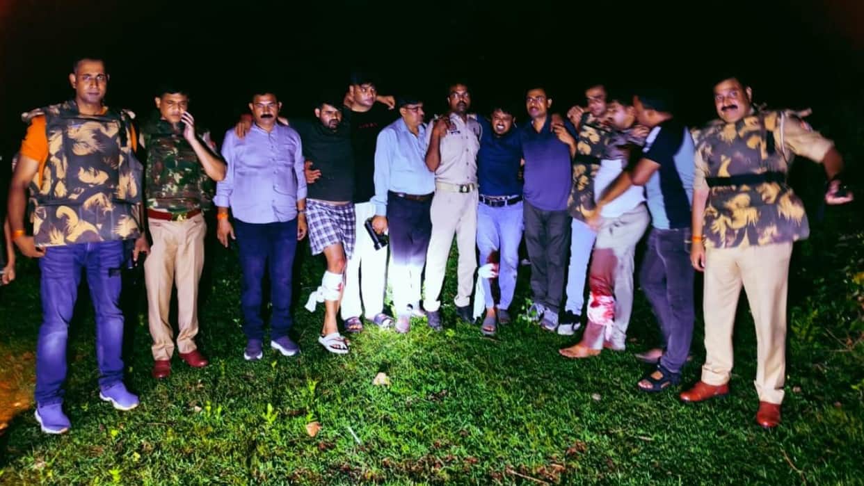 Lalitpur: Police encounter with the accused in the Ghanshyam murder case