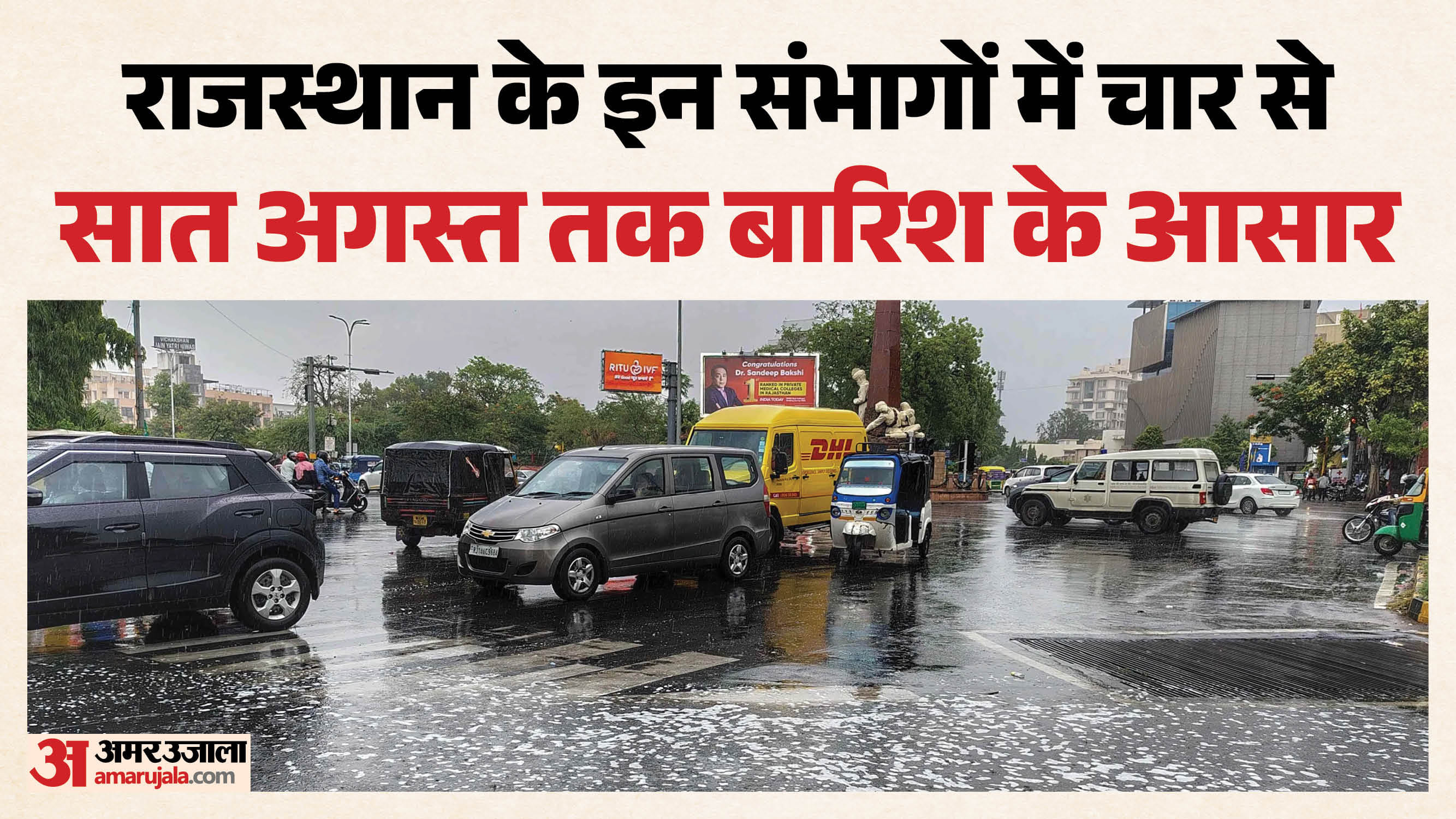 राजस्थान में बदलेगा मौसम का मिजाज