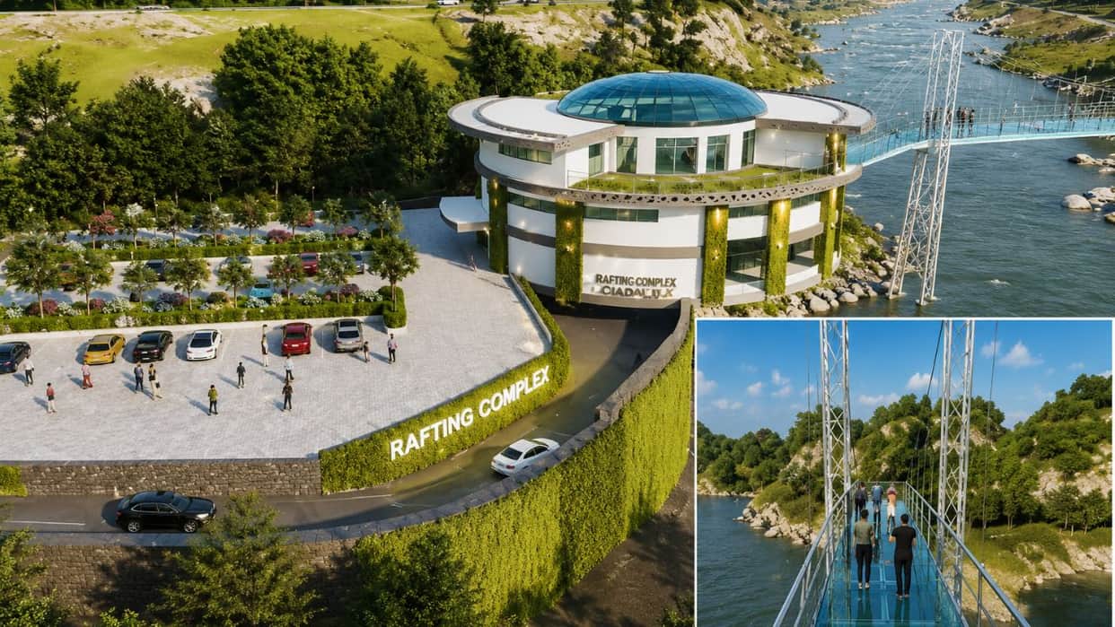 nadaun glass sky walk beas river tourism project hamirpur