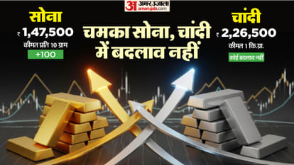 सोने-चांदी की कीमतें