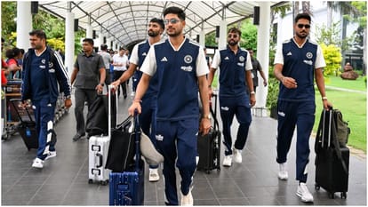 Sai Sudharsan Misses Sri Lanka Departure, Team India Lands in Colombo