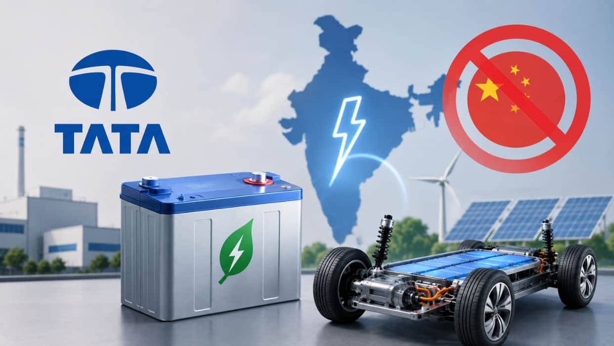 tata homegrown lfp battery cell india china technology ban what is lfp battery hindi
