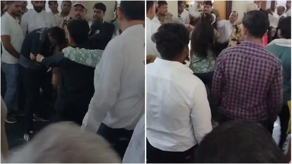 Son-in-Law Assaulted Outside Family Court, Security Personnel Intervene