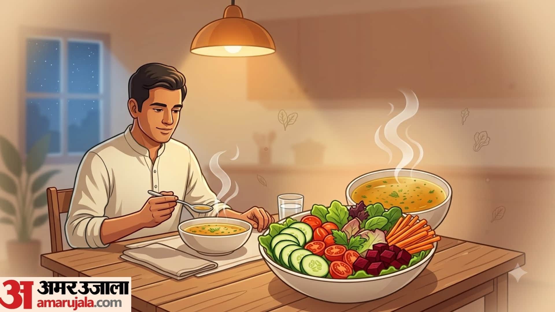 what to eat at night for dinner to lose weight in hindi raat me kya khana chahiye