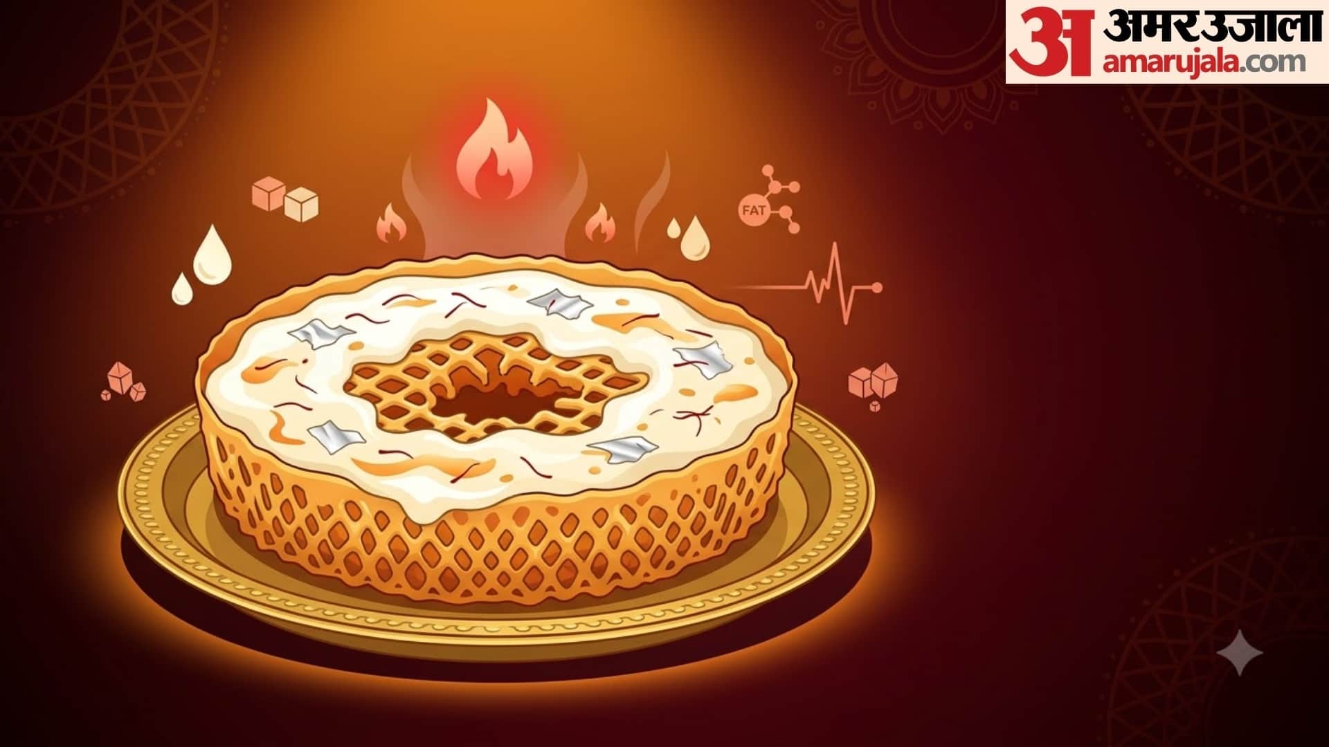 simple, mawa or malai ghevar which is good for health in hindi disprj
