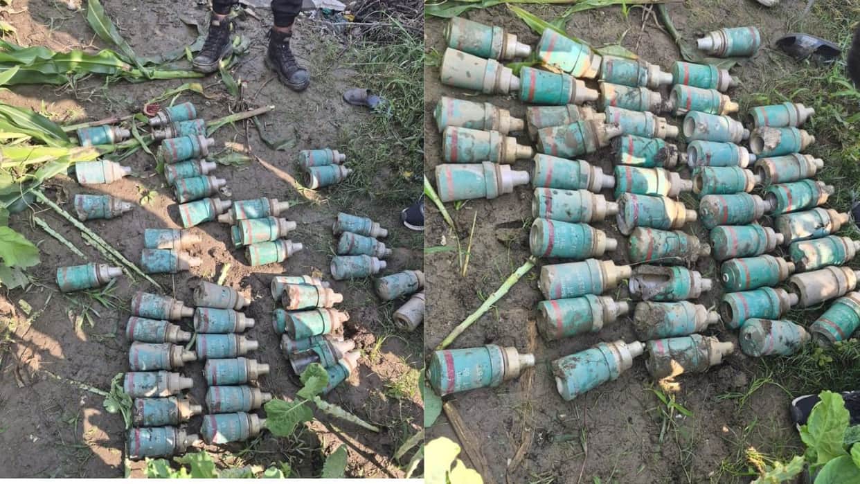 45 Scrap Shells Recovered During Joint Search Operation in Sopore