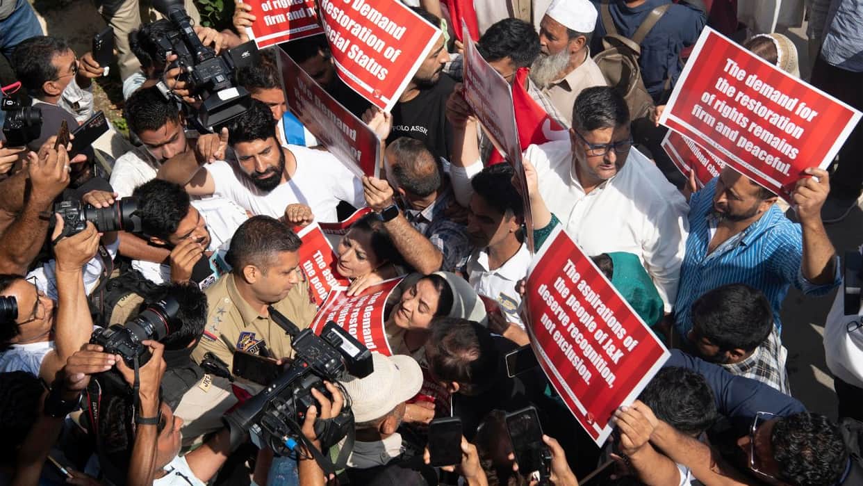 Politics intensifies on the seventh anniversary of Article 370; Omar Abdullah demands restoration of statehood