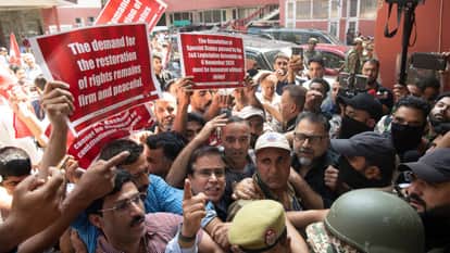 Politics intensifies on the seventh anniversary of Article 370; Omar Abdullah demands restoration of statehood