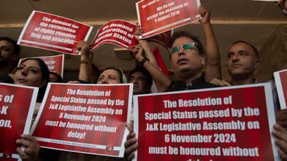 Politics intensifies on the seventh anniversary of Article 370; Omar Abdullah demands restoration of statehood