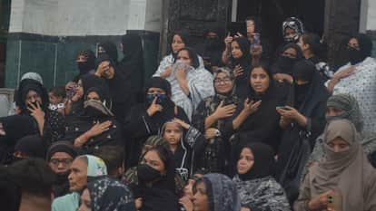 Alam Taboot and Zuljanah Procession Taken Out on Chehlum to Honor Karbala Martyrs