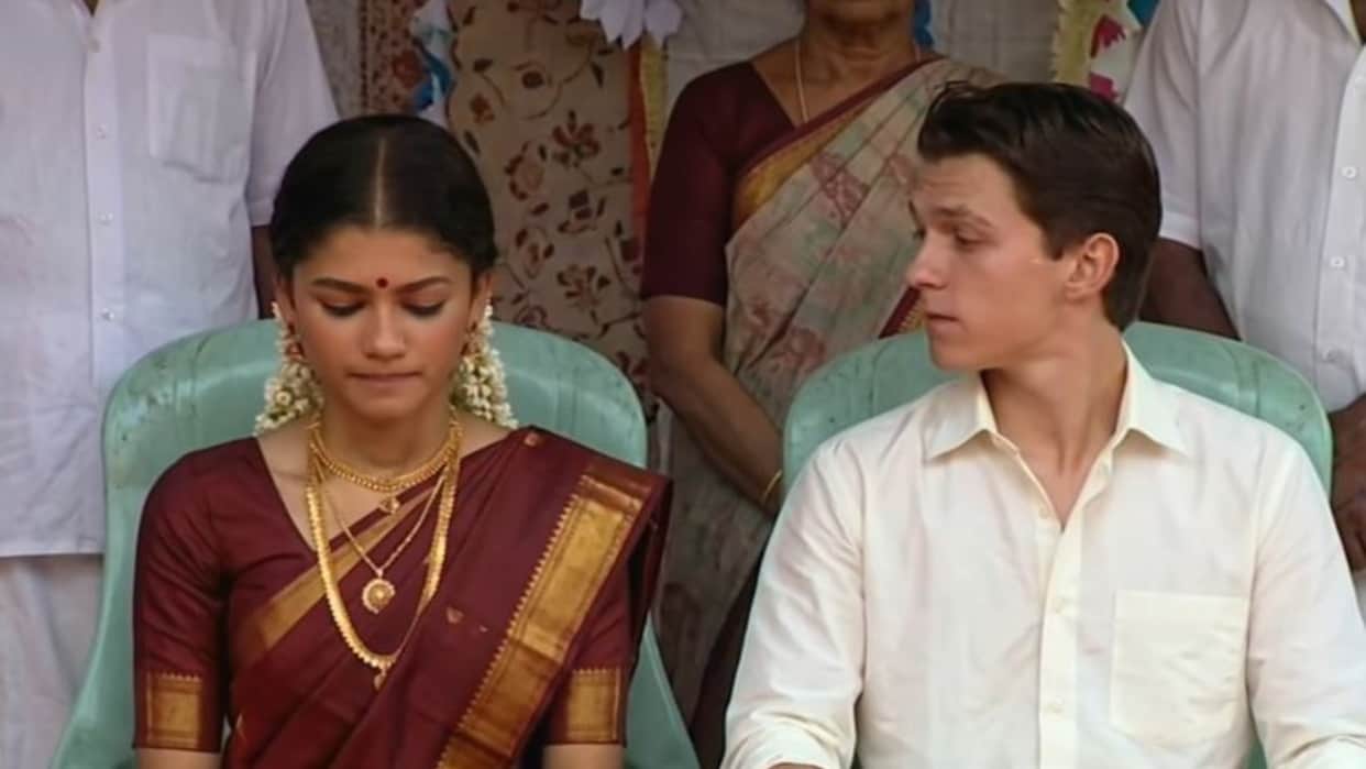 Peter Parker marries MJ in South Indian wedding AI Spider Man video goes viral