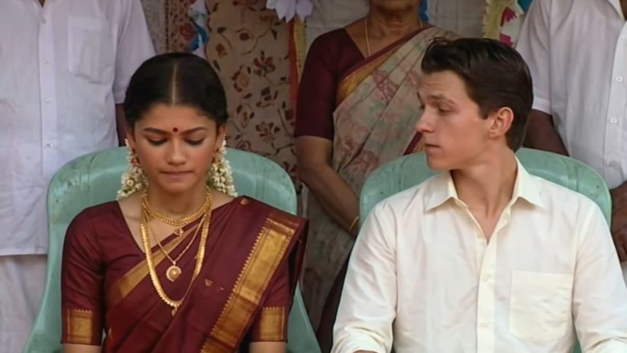 Peter Parker Marriage:पीटर पार्कर ने दक्षिण भारतीय परंपरा से की शादी? शामिल हुए अवेंजर्स, देखें वायरल वीडियो – Peter Parker Marries Mj In South Indian Wedding Ai Spider Man Video Goes Viral