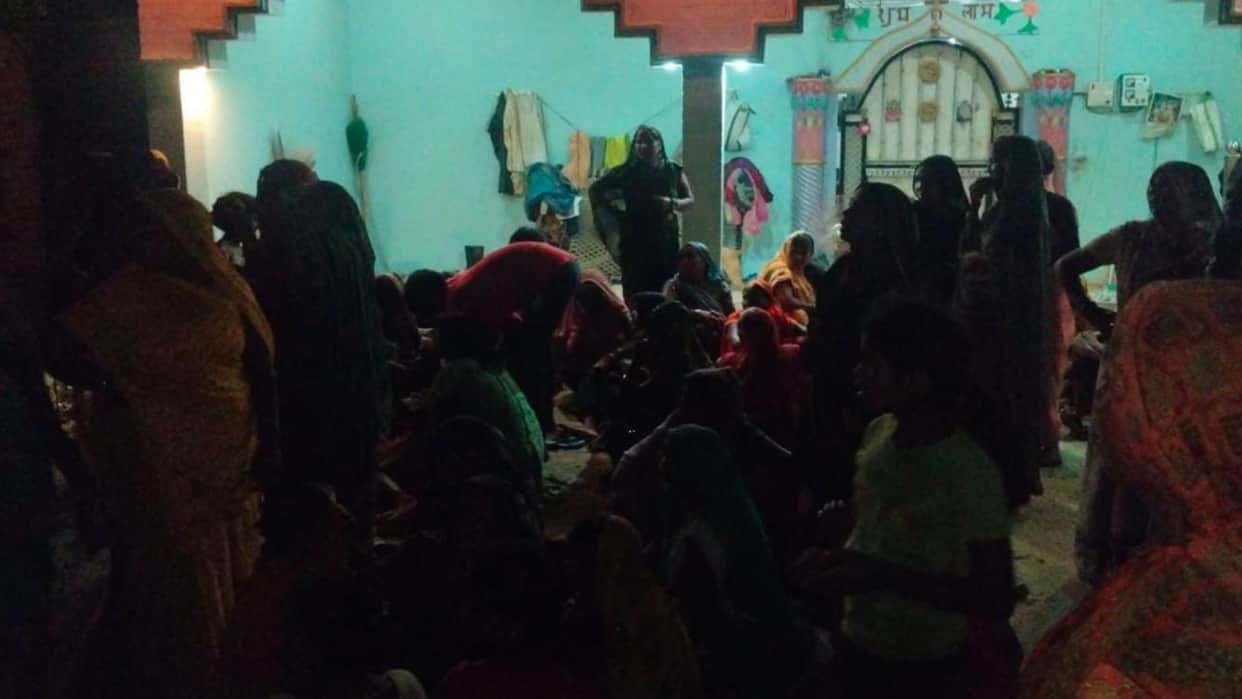 Two young children die after falling into open borewell public anger against officials police investigating