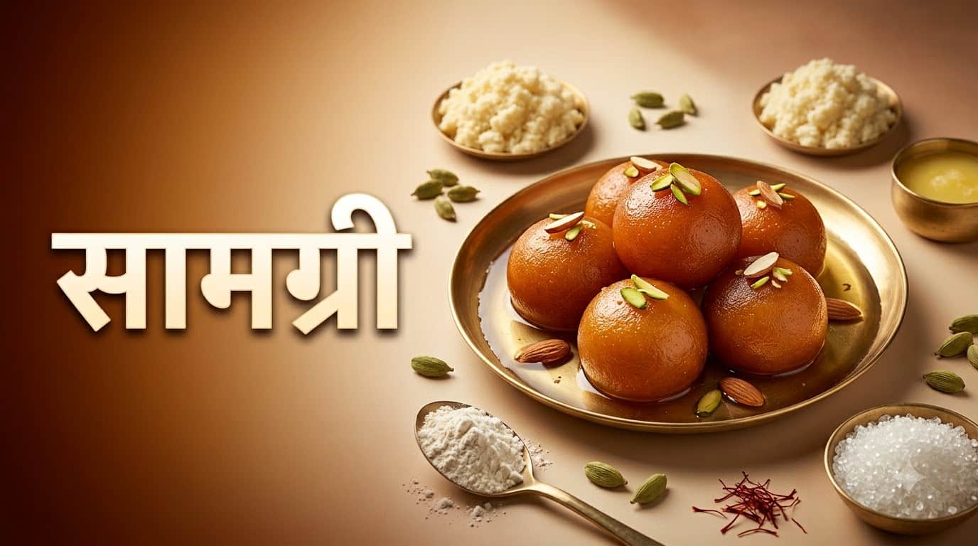 Raksha Bandhan Special Homemade Gulab Jamun Recipe in Hindi