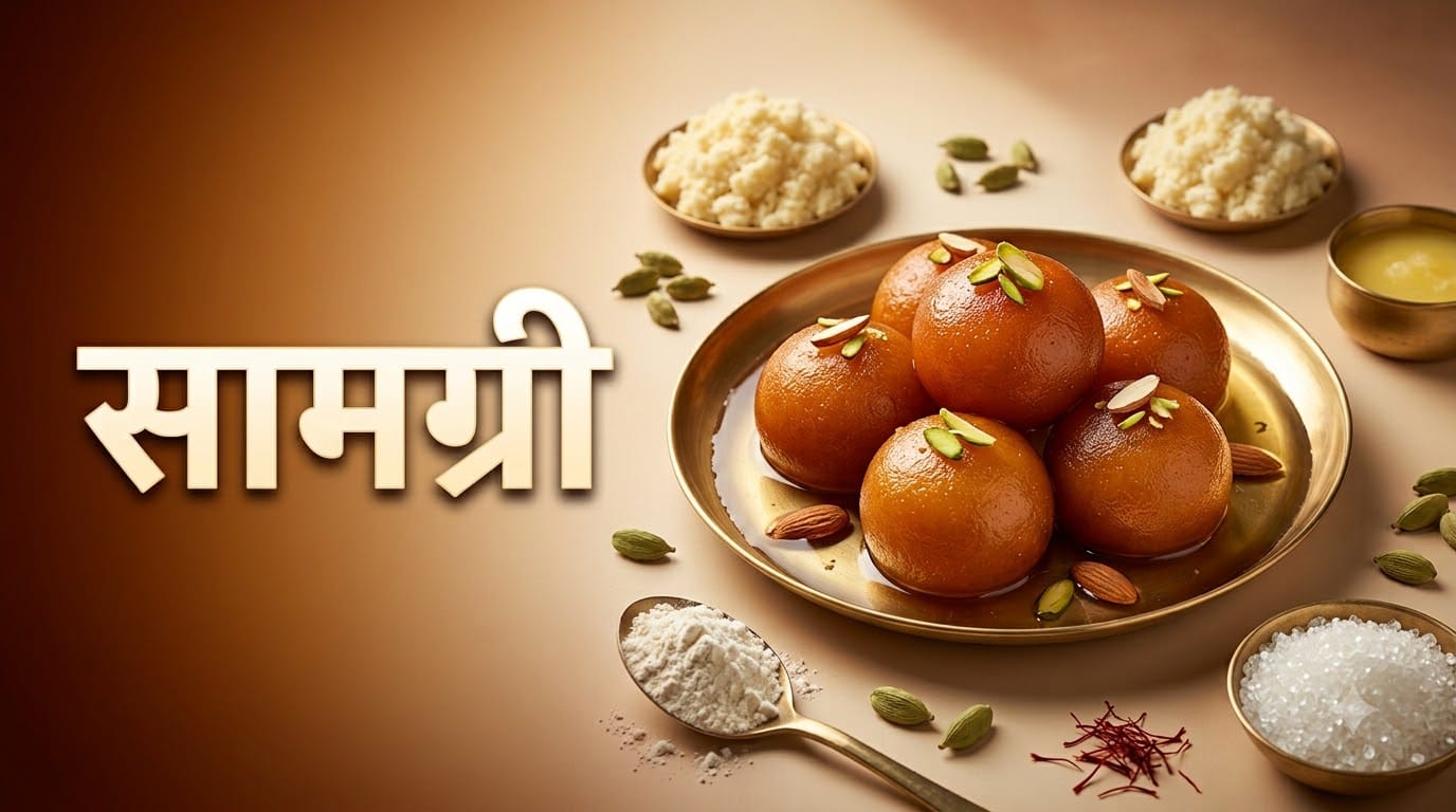 Raksha Bandhan Special Homemade Gulab Jamun Recipe in Hindi
