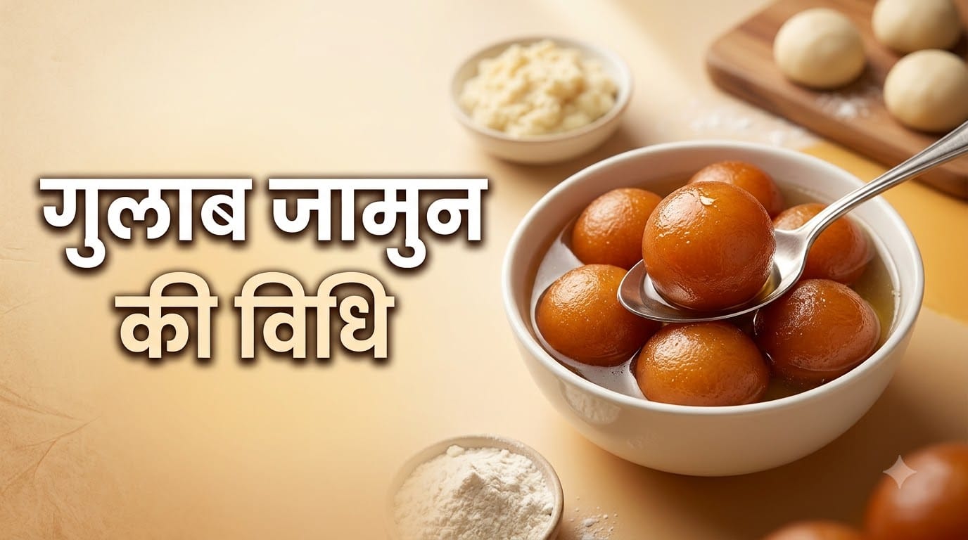 Raksha Bandhan Special Homemade Gulab Jamun Recipe in Hindi