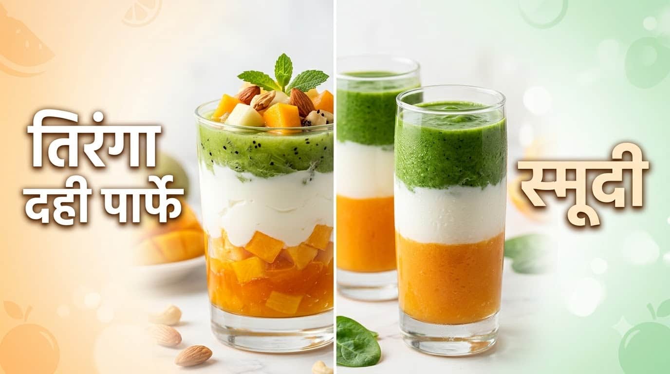 Independece Day 2026 Tiranga Food Recipes Ideas 15 August Tricolor Food Kaise Banaye