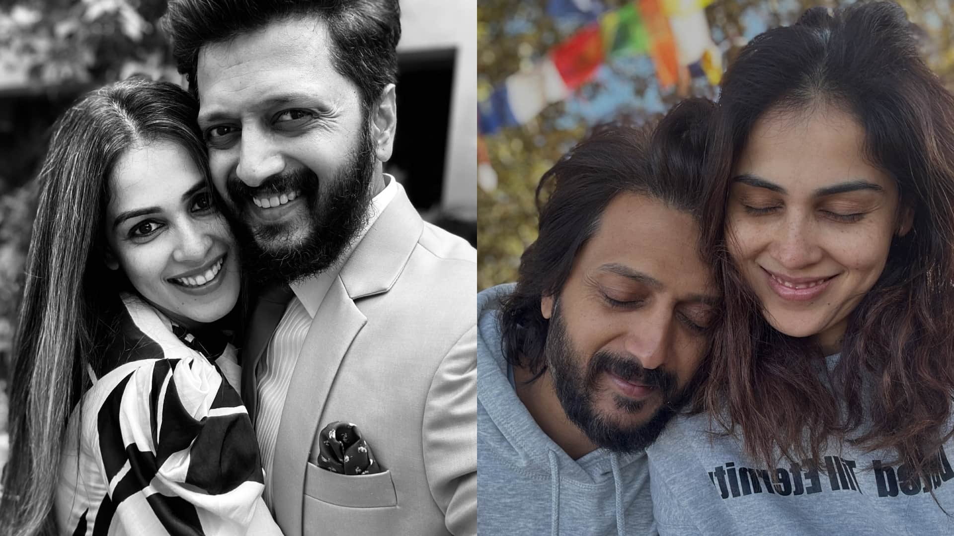 Genelia DSouza Birthday special Riteish Deshmukh showers love on her