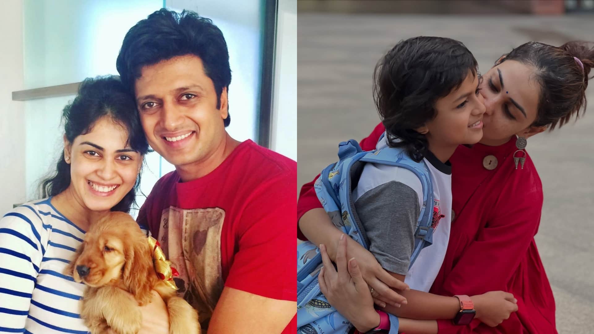 Genelia DSouza Birthday special Riteish Deshmukh showers love on her