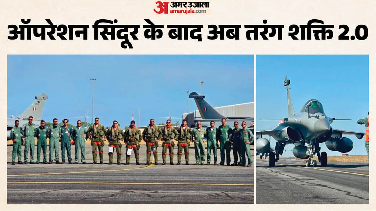 Rafale and Sukhoi Power Shift 6 Nations Join IAF Mega Air Exercise Near Pakistan Border in Jodhpur