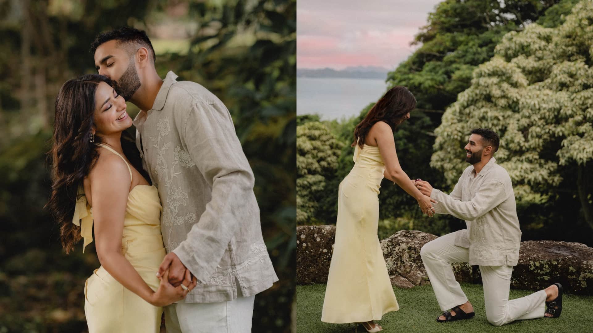 Jiyaa Shankar shares her engagement photos introduces fiance Kaaran