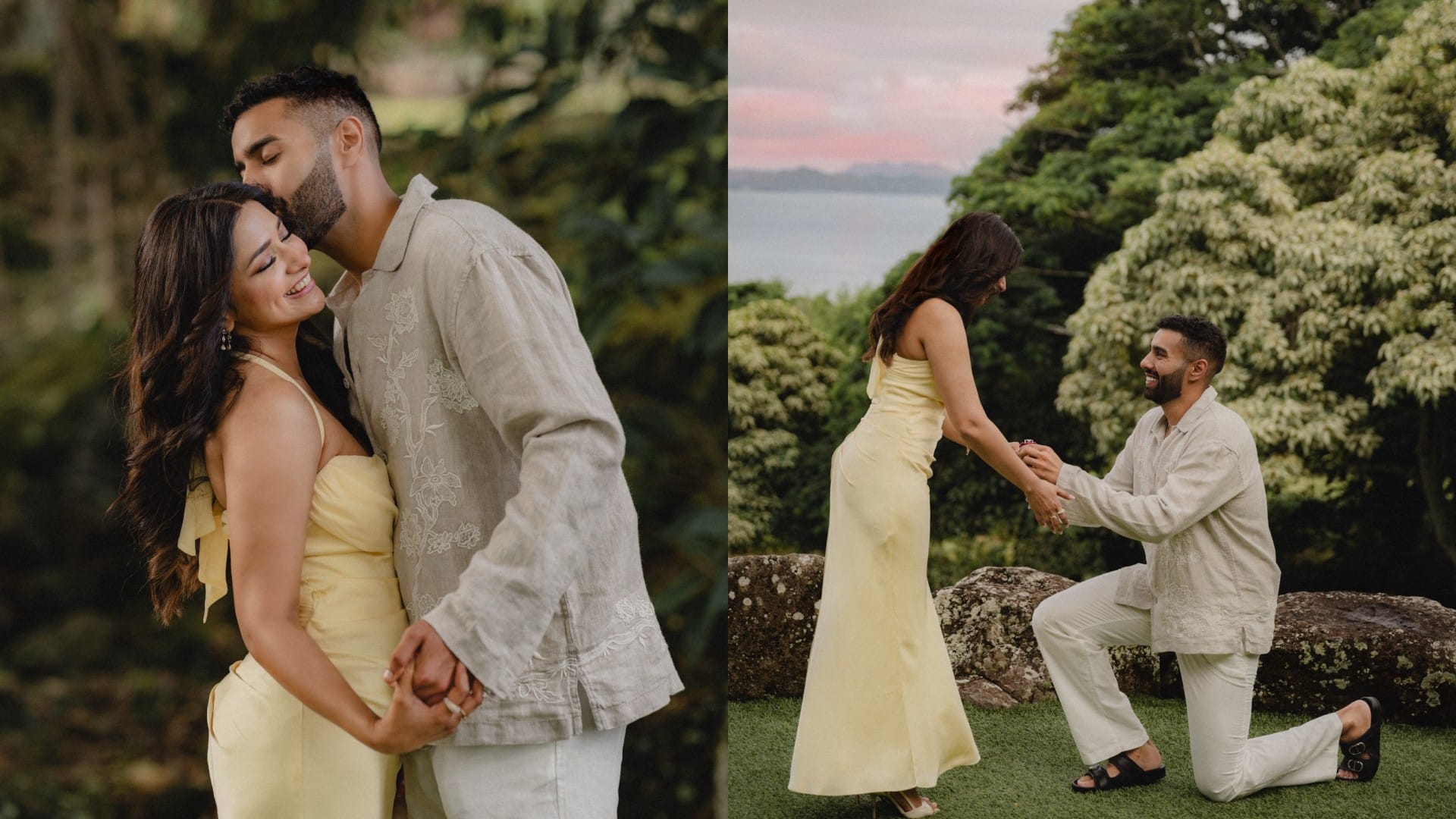 Jiyaa Shankar shares her engagement photos introduces fiance Kaaran