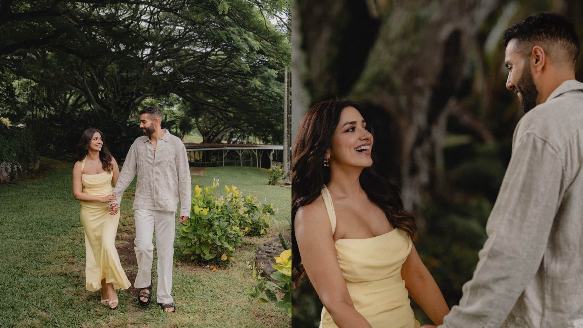 Jiyaa Shankar shares her engagement photos introduces fiance Kaaran