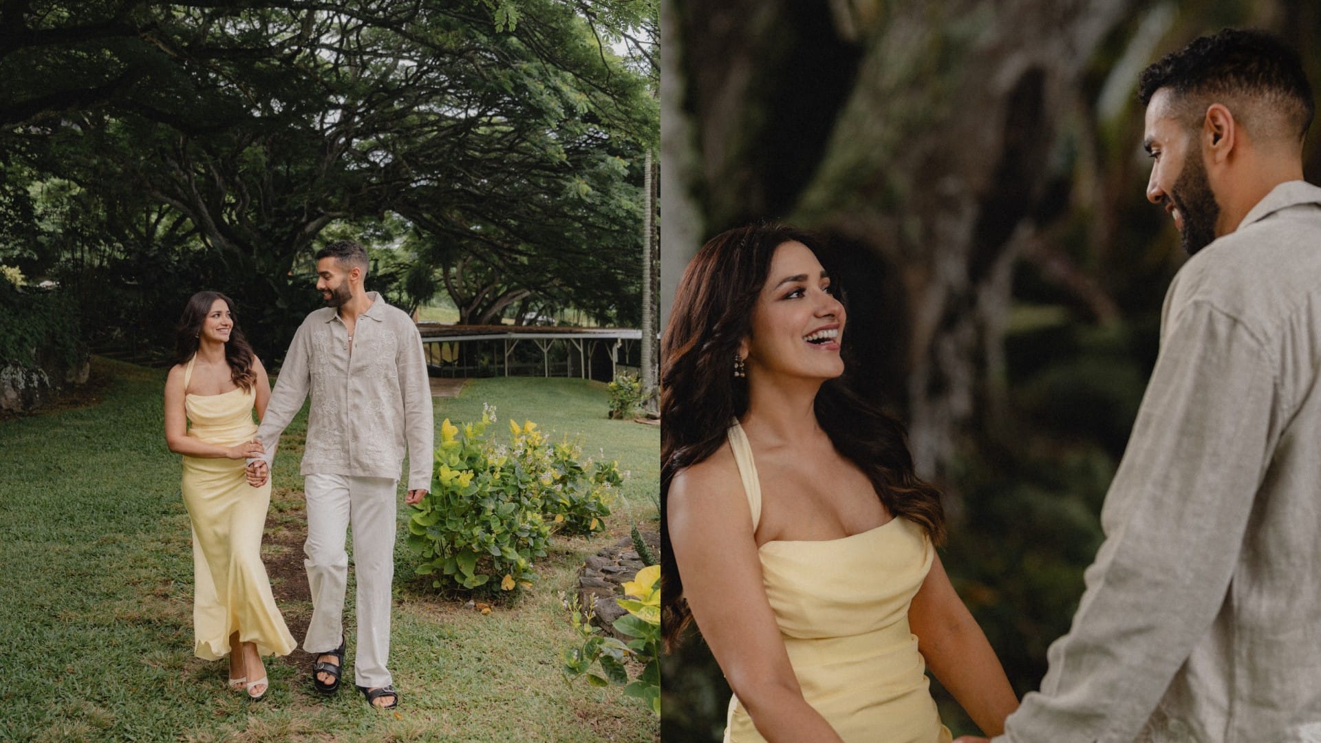 Jiyaa Shankar shares her engagement photos introduces fiance Kaaran