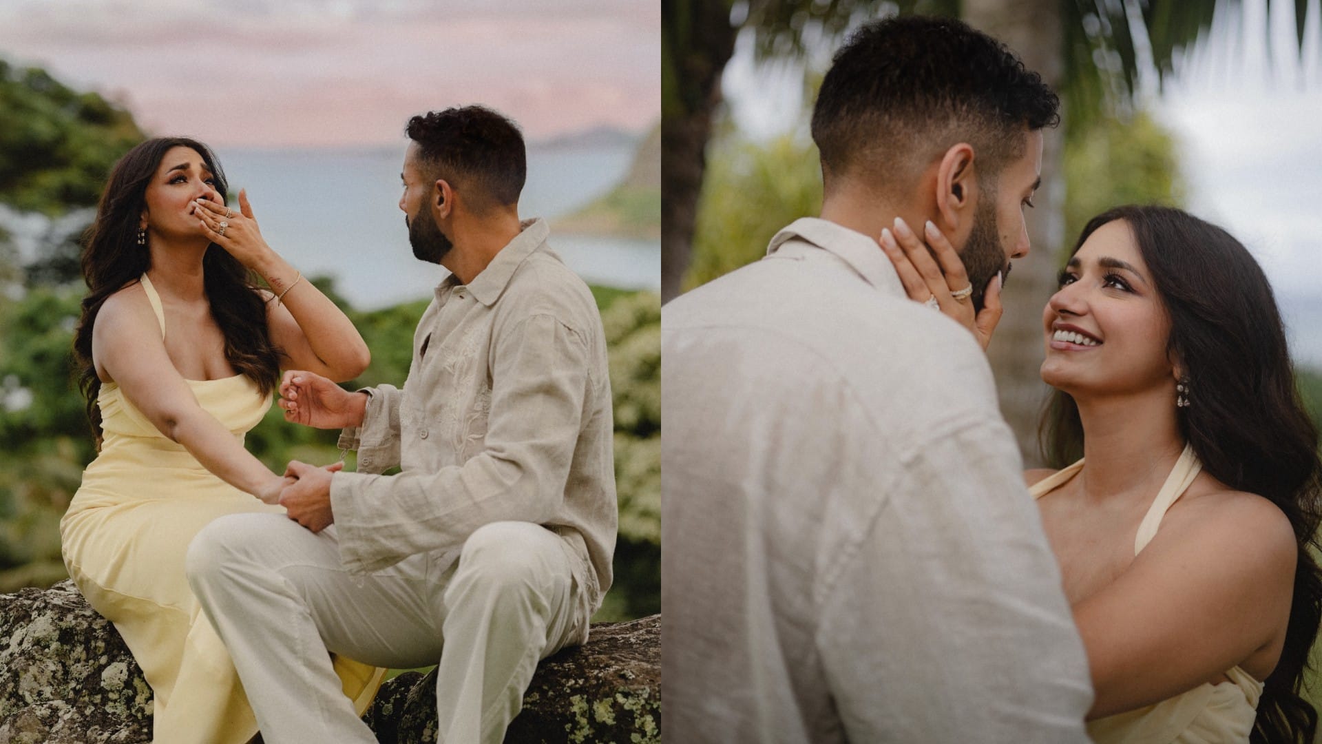 Jiyaa Shankar shares her engagement photos introduces fiance Kaaran