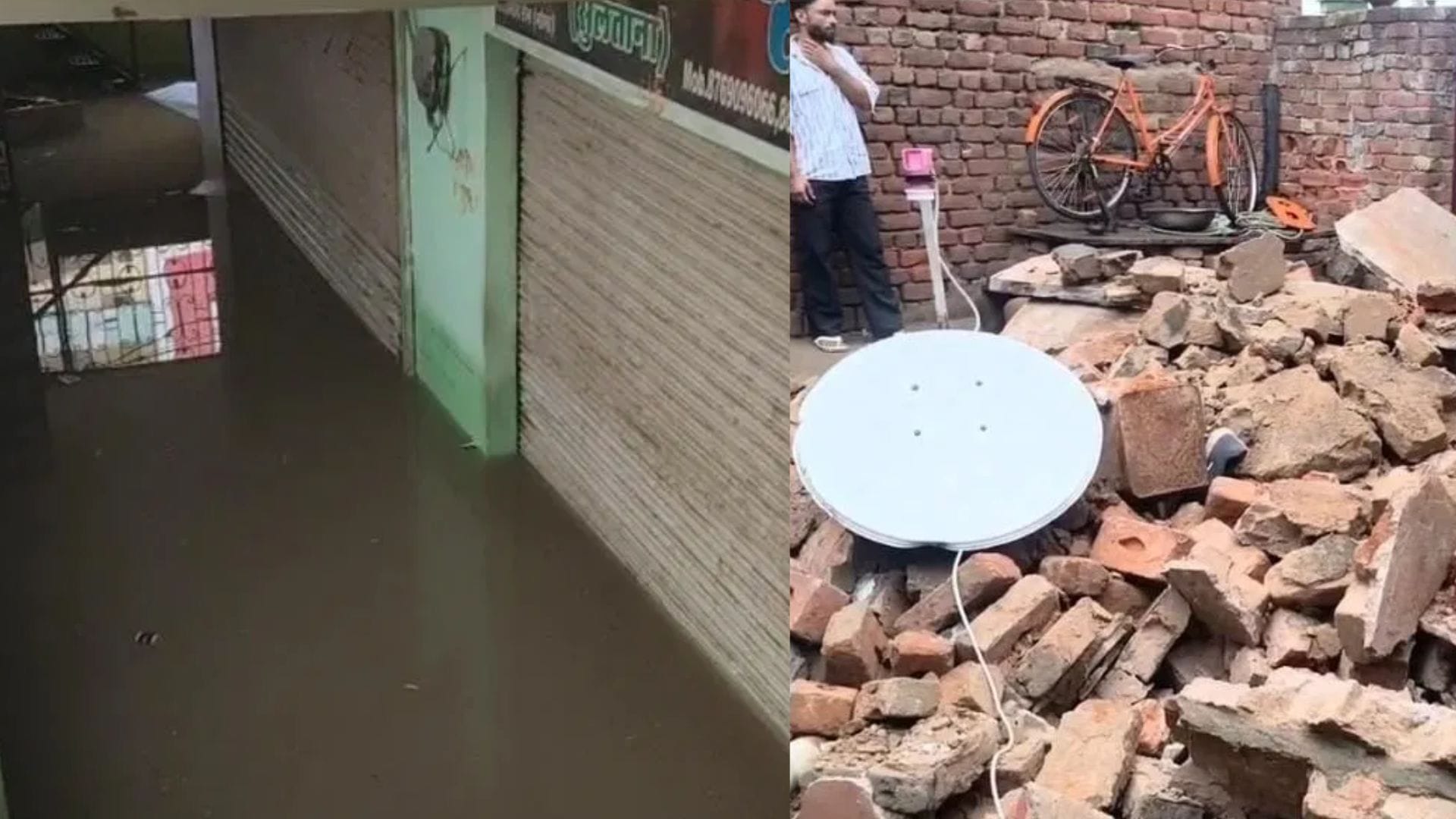 झुंझुनूं में मानसून का कहर