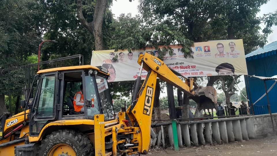 Work on widening of Kashipur Highway begins